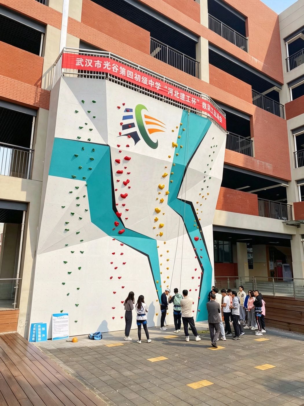 武汉光谷四中攀岩项目